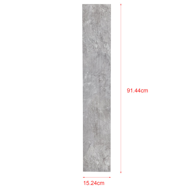Schizzo in scala Pavimentazione Autoadesiva Rivestimento per Spazi Interni - Effetto Rovere Grigio Ardesia "Slate Grey Oak" [neu.holz]