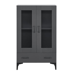 Armadio a Vetrata Søndersø Credenza con Vetrina - Vari Colori [en.casa] 