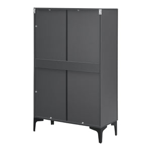 Armadio a Vetrata Søndersø Credenza con Vetrina - Vari Colori [en.casa] 