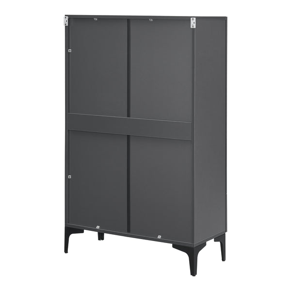 Armadio a Vetrata Søndersø Credenza con Vetrina - Vari Colori [en.casa] 