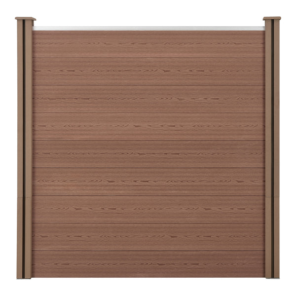 Recinzione da giardino Segovia WPC in diverse versioni [neu.holz]