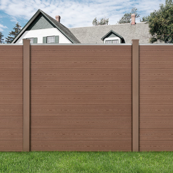 Recinzione da giardino Segovia WPC in diverse versioni [neu.holz]