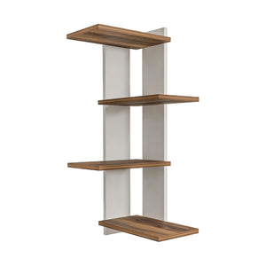 Mensola da parete Hasvik 39,5x39,5x90 cm [en.casa]