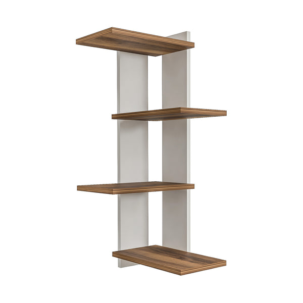 Mensola da parete Hasvik 39,5x39,5x90 cm [en.casa]