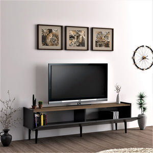 Tavolino TV Oppdal 154x37x45cm [en.casa]