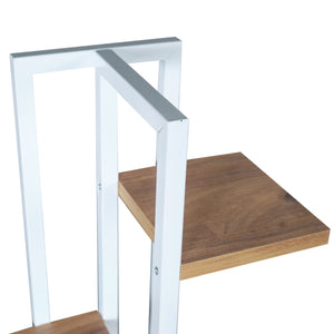 Scaffale per piante Tohmajärvi metallo 120x34x21cm in vari colori [en.casa]