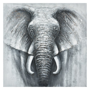 [art.work] Quadro murale dipinto a mano su tela incl. cornice barella