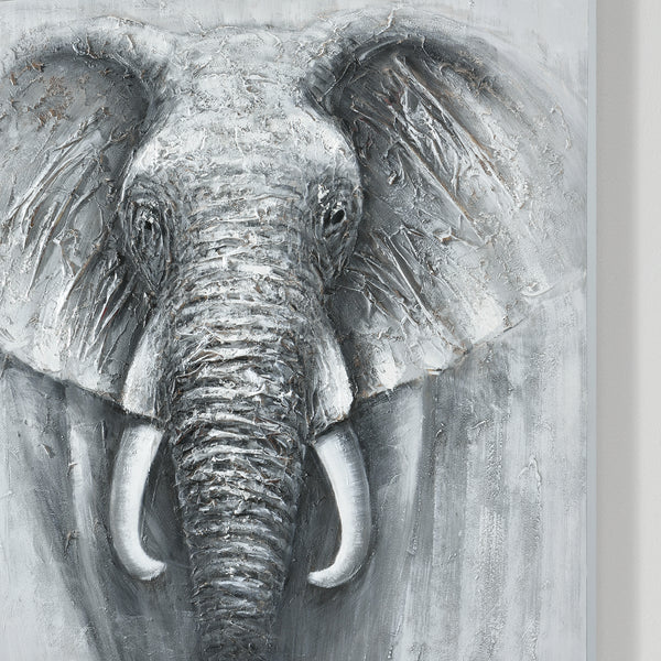 [art.work] Quadro murale dipinto a mano su tela incl. cornice barella