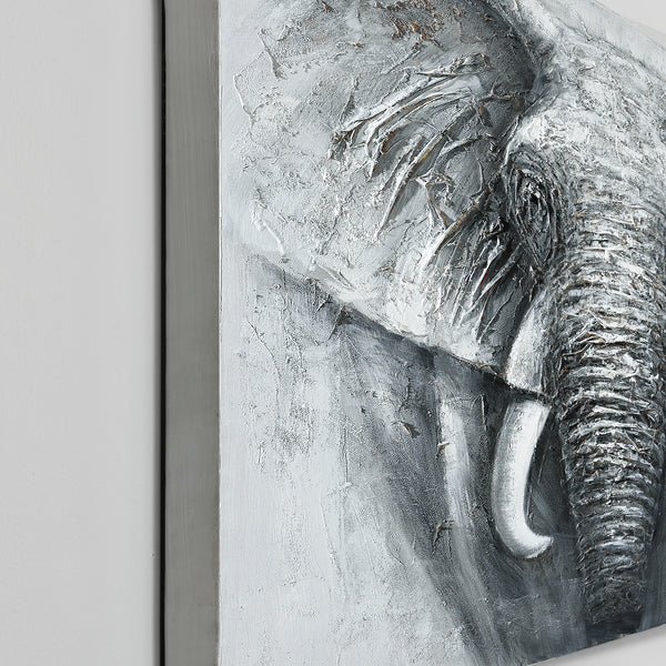 [art.work] Quadro murale dipinto a mano su tela incl. cornice barella