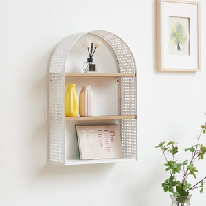 Mensola da parete Jäller 53x35x14 cm [en.casa]