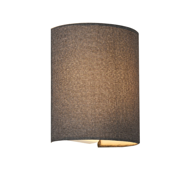 Set Brüssel di Applique per Interni Paralume Semicilindrico Grigio lux.pro