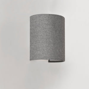 Set Brüssel di Applique per Interni Paralume Semicilindrico Grigio lux.pro
