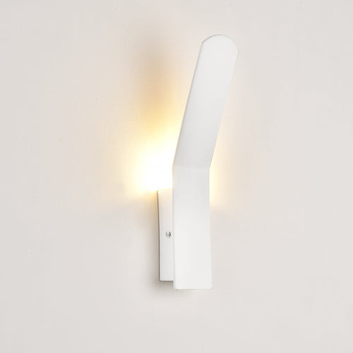 [lux.pro] Lampada da parete in un design moderno di metallo - bianco
