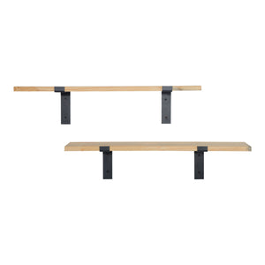 Mensola da parete Løgstør set da 2 pezzi in vari colori [en.casa]