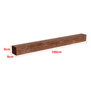 Set di 2/4 Mensole da Muro 'Munkebo' 100 x 9 x 9 cm Mensole in Legno di Pino [en.casa] 
