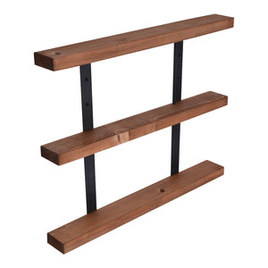 Mensola da parete Morsø in legno di pino, tinto [en.casa]