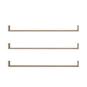 Set di 3 Mensole da Muro 'Arden' a Forma di U - Vari Colori [en.casa]