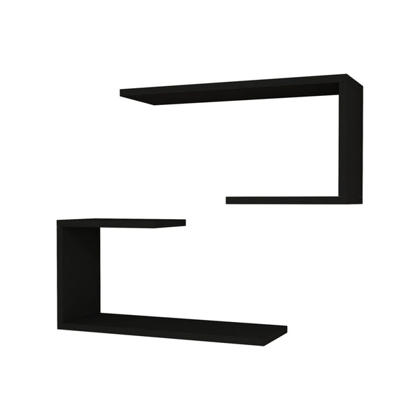 Set di mensole da parete Årslev 2 pz. 27 x 60 x 20 cm fino a ca. 5 kg [en.casa]