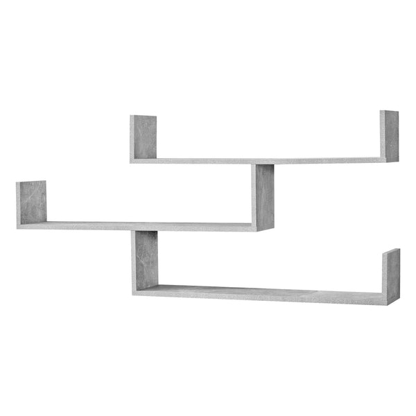 Mensola da Parete Grimstad con 3 Ripiani 119x18x55 cm [en.casa]