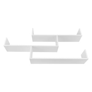 Mensola da Parete Grimstad con 3 Ripiani 119x18x55 cm [en.casa]