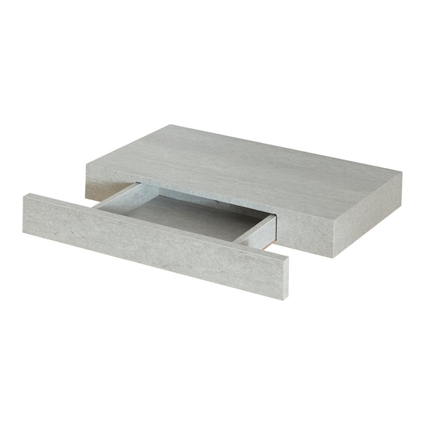 Mensola Hyvinkää con cassetto [en.casa]