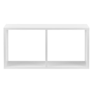 Mensola da Parete / da Muro con 2 Scomparti a Cubo 60 x 14,5 x 30 cm Scaffale / Consolle Pensile con Ripiani Portaoggetti Libreria - Vari Colori