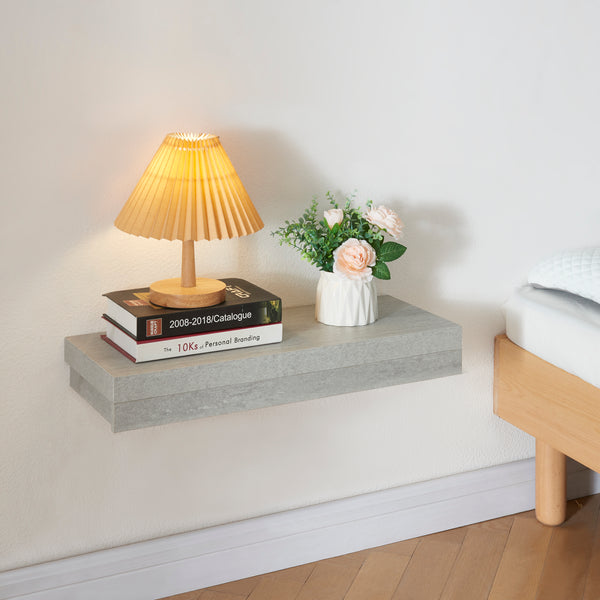 Mensola da parete Karkkila con cassetto [en.casa]