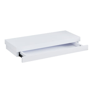 Mensola Karkkila con Cassetto Integrato Comodino Sospeso 60 x 23,5 x 8 cm - Vari colori [en.casa] 