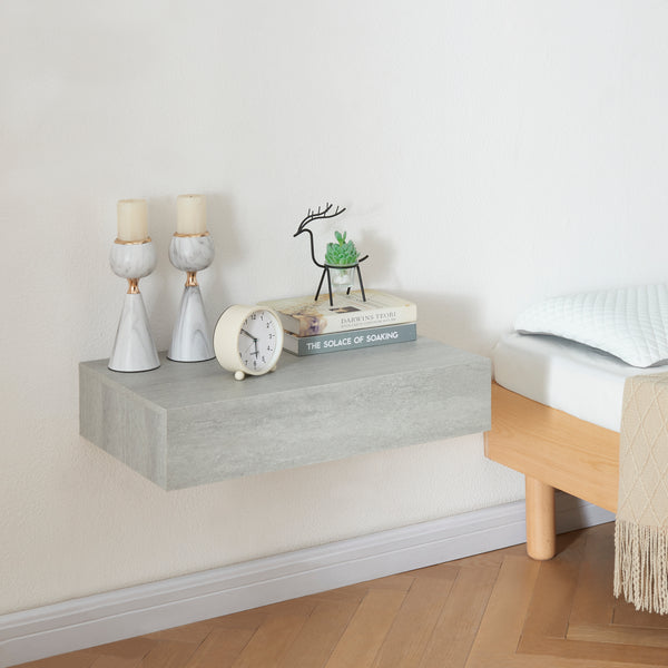 Mensola da parete Kärsämäki con cassetto [en.casa]