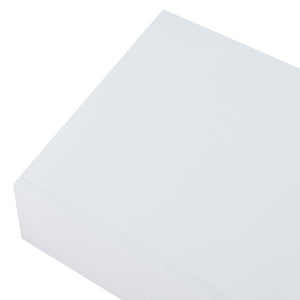 Mensola Kärsämäki con Cassetto Comodino Sospeso 60 x 35 x 12 cm - Vari Colori [en.casa] 