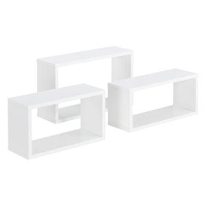 Mensola da parete Mandal set da 3 pezzi vari colori en.casa