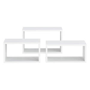 Mensola da parete Mandal set da 3 pezzi vari colori en.casa