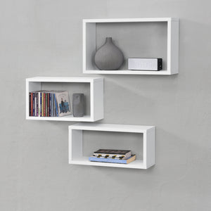 Mensola da parete Mandal set da 3 pezzi vari colori en.casa