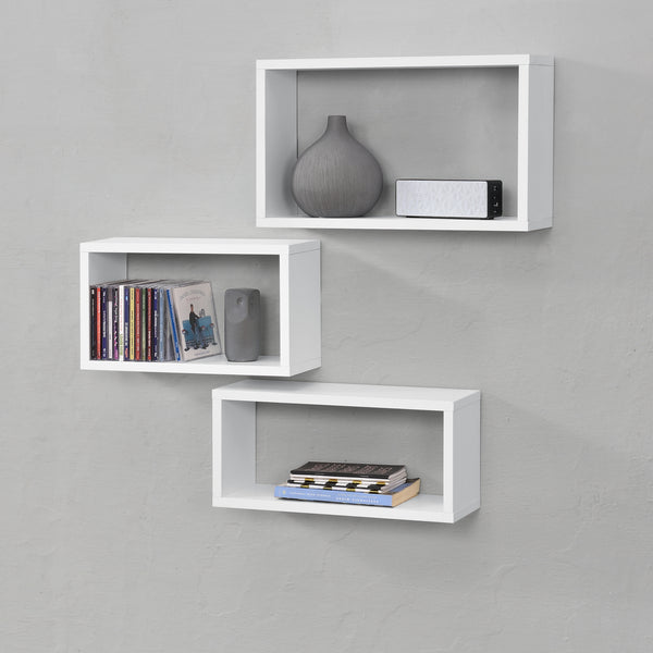 Mensola da parete Mandal set da 3 pezzi vari colori en.casa