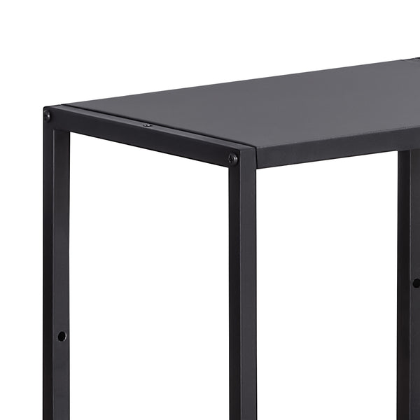 Set Nostened di Mensole da Muro 28 x 28 x 20 cm in Acciaio - Nero [en.casa]