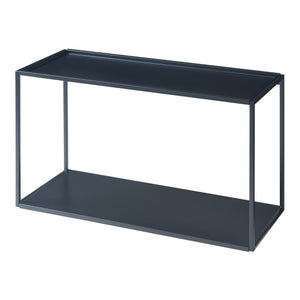 Mensola da Parete Notodden Telaio Rettangolare - Acciaio Nero [en.casa] 
