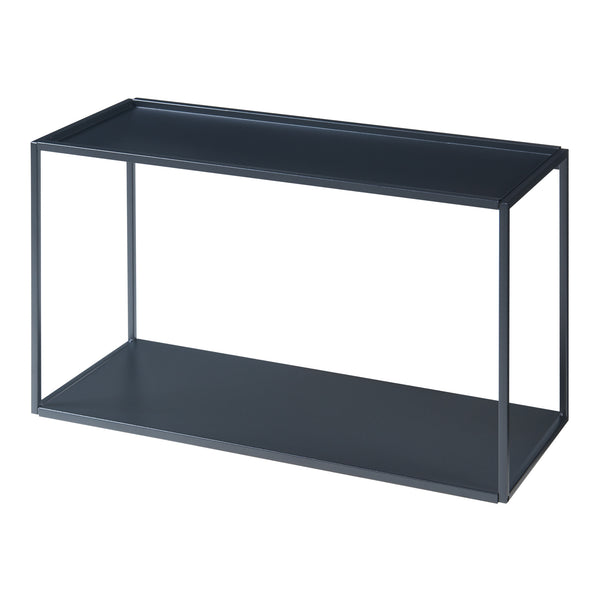 Mensola da Parete Notodden Telaio Rettangolare - Acciaio Nero [en.casa] 