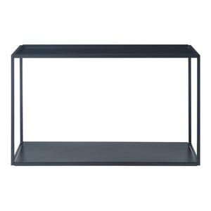 Mensola da Parete Notodden Telaio Rettangolare - Acciaio Nero [en.casa] 