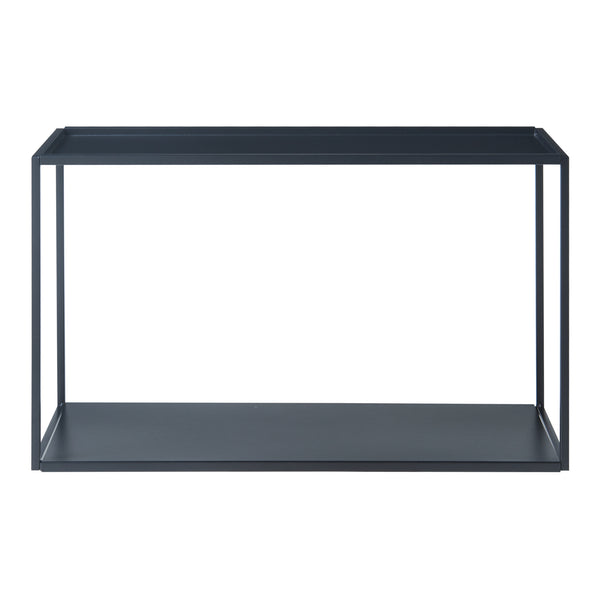 Mensola da Parete Notodden Telaio Rettangolare - Acciaio Nero [en.casa] 