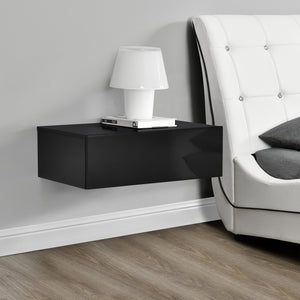 Mensola da parete Oslo con cassetto 46x30x15cm vari colori [en.casa]