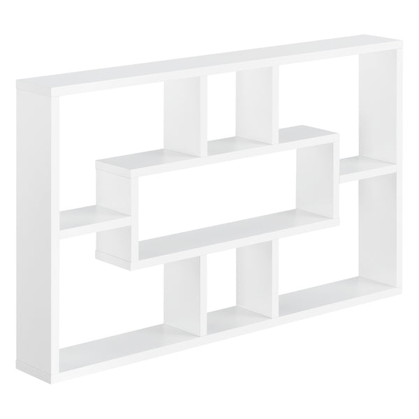 Scaffale da Parete Qinngua con 7 Scomparti Portaoggetti [en.casa] 