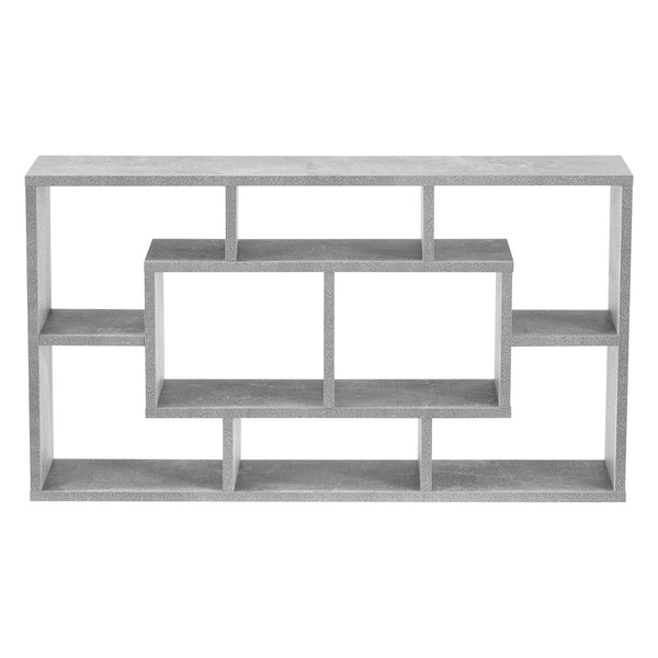 Mensola da Parete Saputit a 8 Scomparti Aperti 85 x 16 x 48 cm [en.casa]