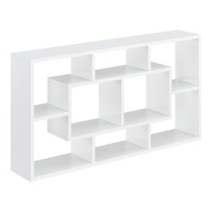 Mensola da Parete Saputit a 8 Scomparti Aperti 85 x 16 x 48 cm [en.casa]