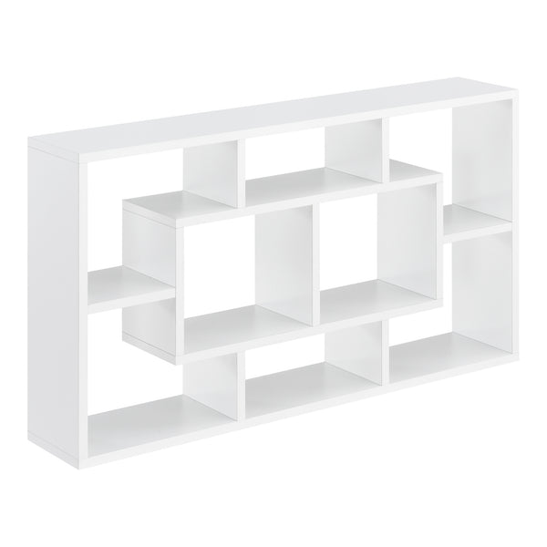 Mensola da Parete Saputit a 8 Scomparti Aperti 85 x 16 x 48 cm [en.casa]