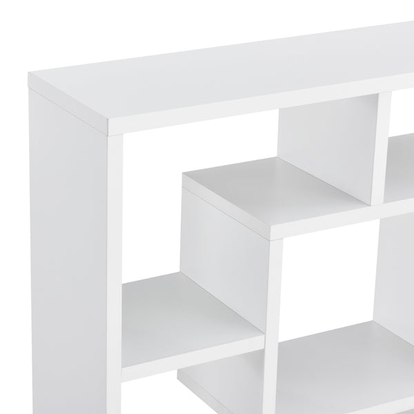 Mensola da Parete Saputit a 8 Scomparti Aperti 85 x 16 x 48 cm [en.casa]