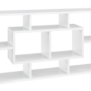 Mensola da Parete Saputit a 8 Scomparti Aperti 85 x 16 x 48 cm [en.casa]