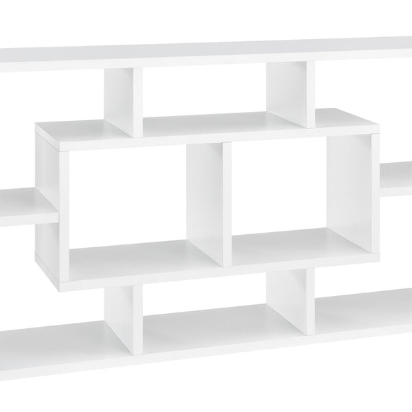 Mensola da Parete Saputit a 8 Scomparti Aperti 85 x 16 x 48 cm [en.casa]