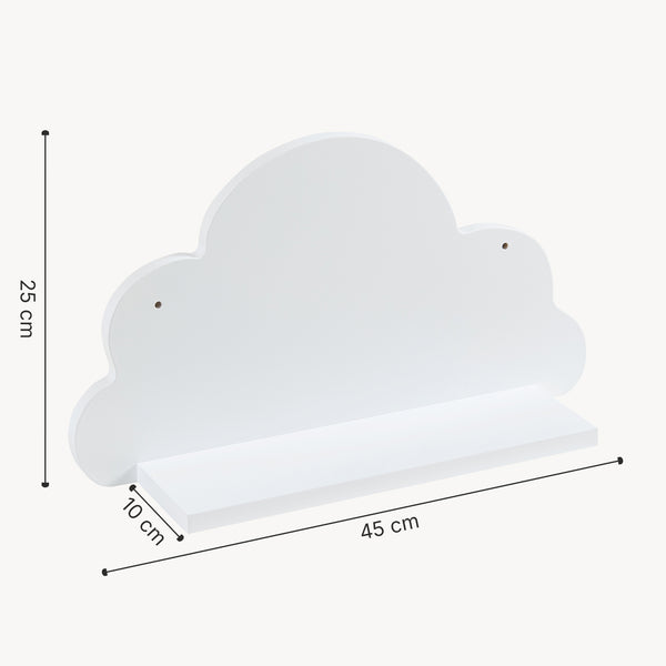 Mensola da parete Skanderborg in diverse forme [en.casa]