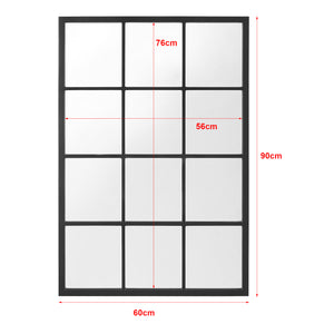 Specchio da Parete Cupello 90 x 60 cm Rettangolare - Vari colori [en.casa]