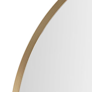 Specchio Rotondo da Parete 'Modugno' con Cornice in Alluminio - Vari Colori e Misure [en.casa]